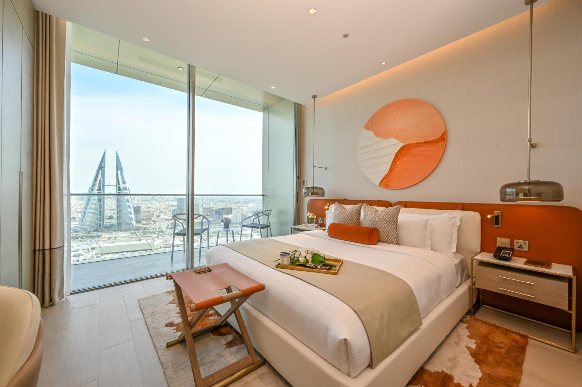 فندق Onyx Rotana المنامة المظهر الخارجي الصورة A bedroom at the Address Downtown